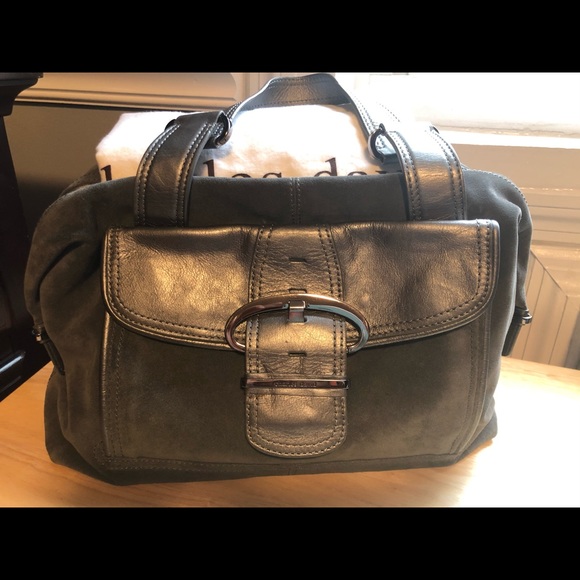 Charles David suede handbag - Picture 2 of 6